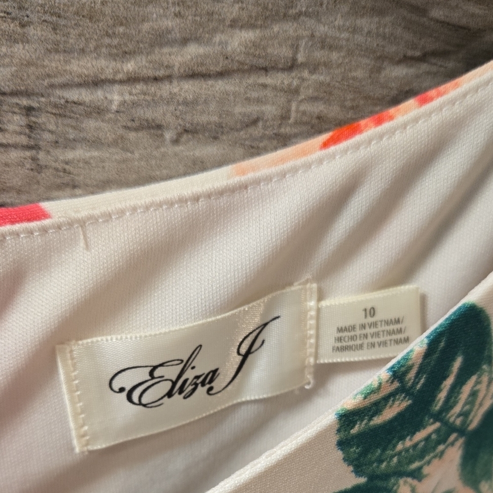 Eliza J (NORDSTROM)Floral Multicolor Dress - Picture 4 of 11
